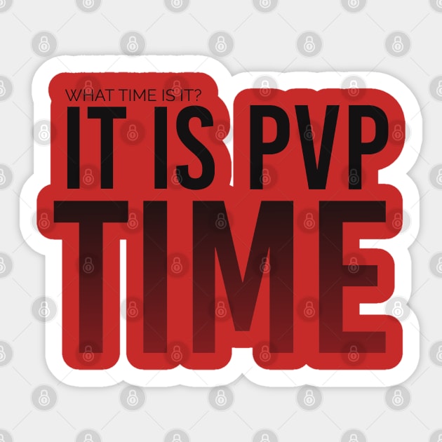 Player Versus Player Time Sticker by tottlekopp